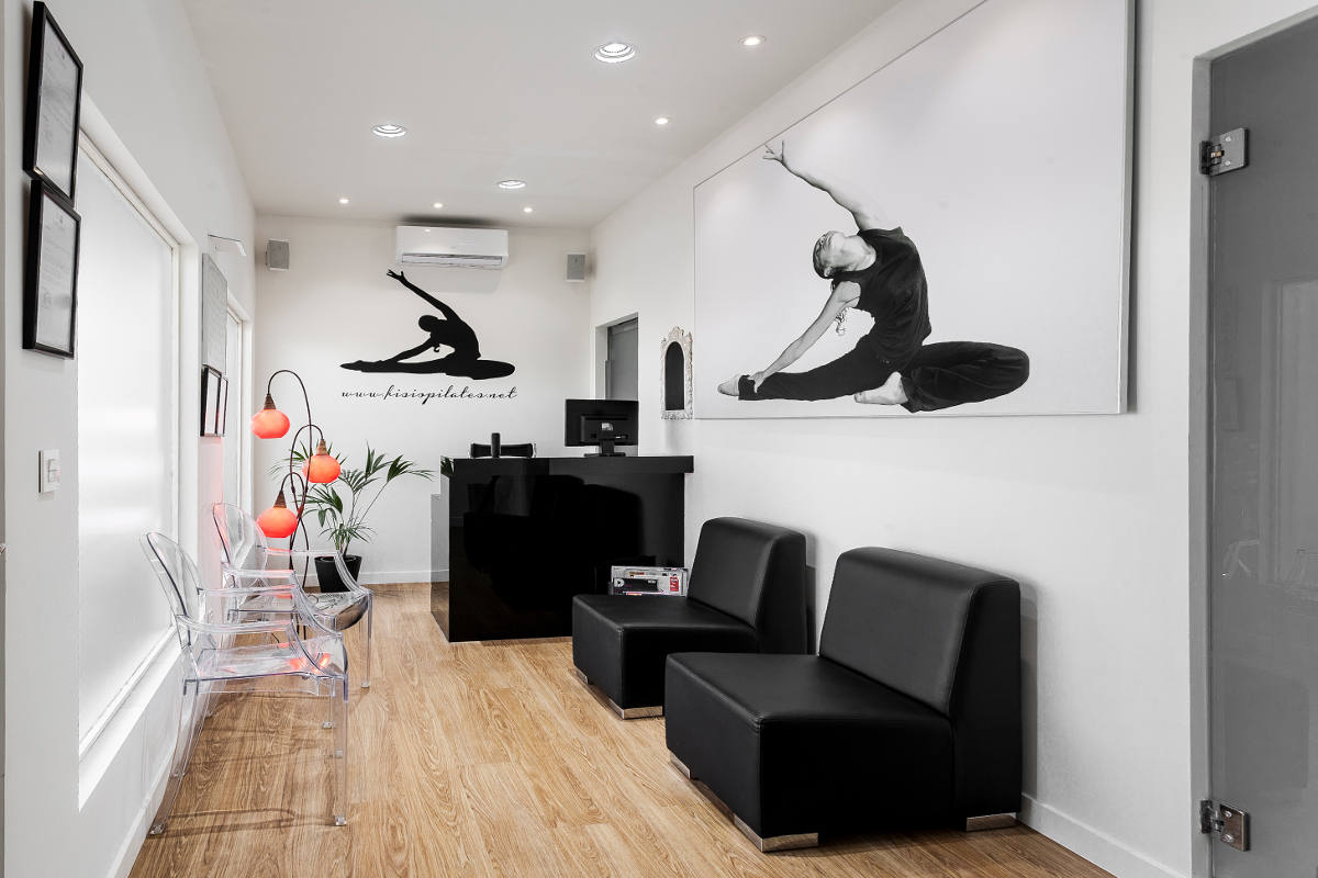 Recepción del Centro de FISIOPILATES